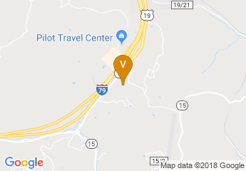 map of Days Hotel Sutton Flatwoods