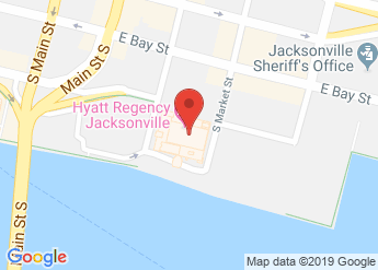 map of Hyatt Regency Jacksonville Riverfront
