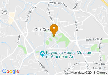map of Wake Forest University