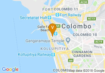 map of Ramada Colombo