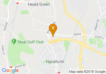 map of Hallmark Hotel Manchester Airport