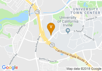 map of UCI Applied Innovation