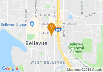 map of Seattle Marriott Bellevue