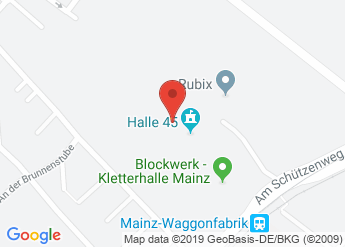 map of Halle 45