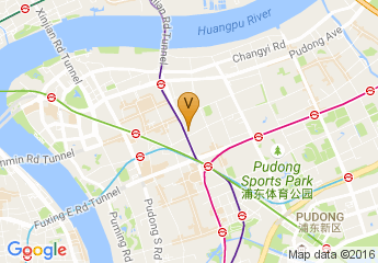 map of Four Seasons Hotel Pudong