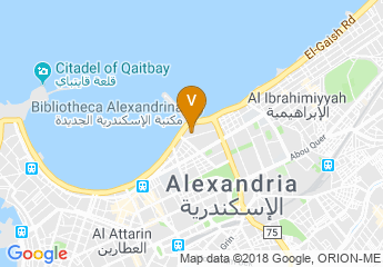 map of Bibliotheca Alexandrina Conference Center (BACC)