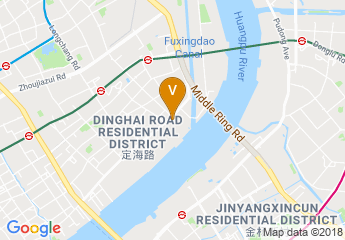 map of Shanghai International Fashion Center
