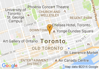map of University of Toronto