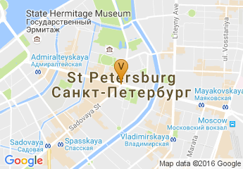 map of Radisson Pulkovskaya