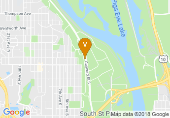 map of South St.Paul VFW Post 295