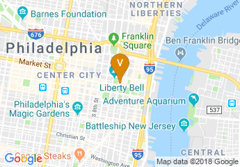 map of Kimpton Hotel Monaco Philadelphia