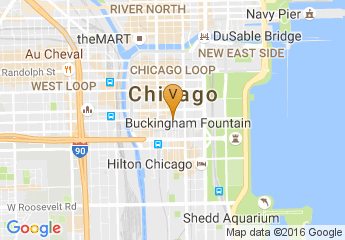 map of Holy Name Cathedral