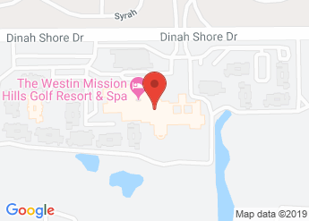 map of The Westin Mission Hills Golf Resort & Spa