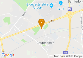 map of Churchdown Community Centre