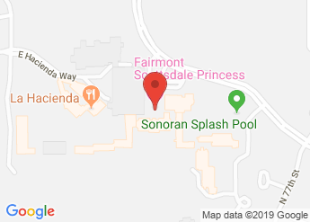 map of Fairmont Scottsdale Princess