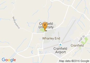 map of Cranfield Campus