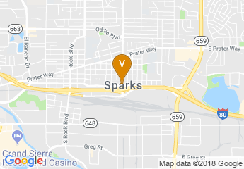 map of Sparks Antiques and Collectibles Flea Market