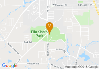 map of Ella Sharp Museum