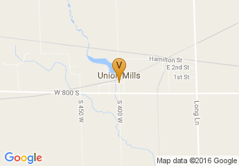 map of Union Mills Homestead