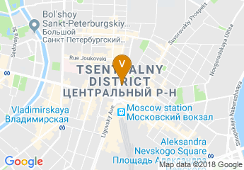 map of Oktiabrskaya Hotel