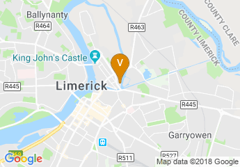 map of Absolute Hotel Limerick