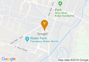 map of Best Western Premier Solo Baru