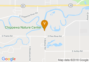 map of Chippewa Nature Center
