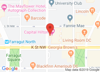 map of Capital Hilton