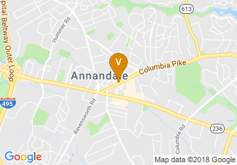 map of Annandale Volunteer Fire Department