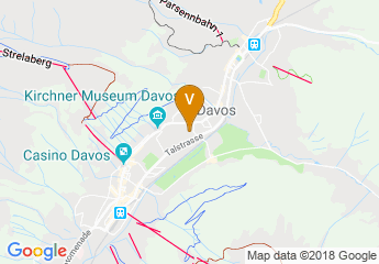 map of Kongresszentrum Davos