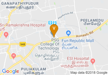 map of PSG College Of Technology
