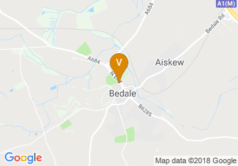 map of Bedale Hall Community Centre