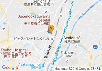 map of Big Palette Fukushima