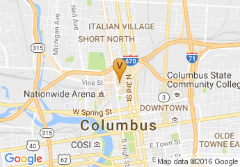 map of Columbus Convention Center
