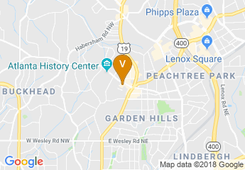 map of The St. Regis Atlanta