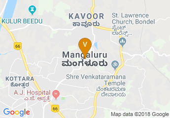 map of T V Raman Pai Convention Center
