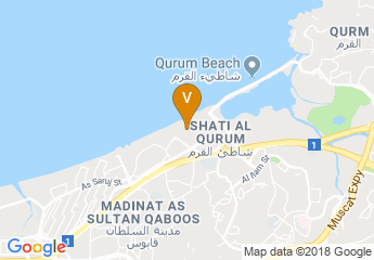 map of InterContinental Muscat
