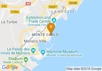map of Fairmont Monte Carlo