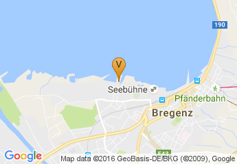 map of Strandbad Bregenz