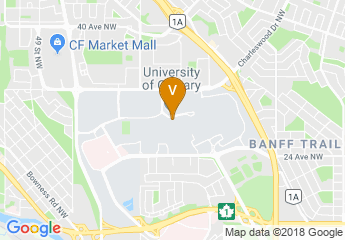 map of University of Calgary