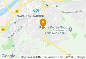 map of Leonardo Royal Hotel Frankfurt