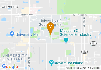 map of University of South Florida