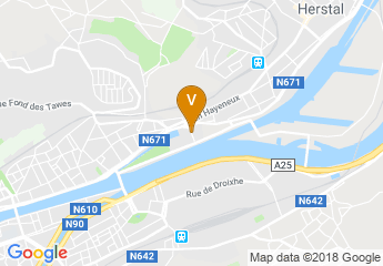map of Foire internationale de Liege SC
