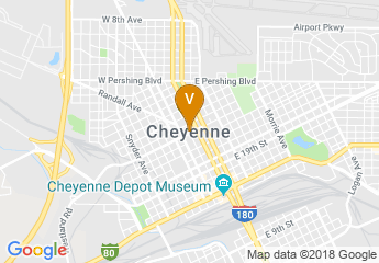 map of Cheyenne Ice and Events Center