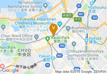 map of ACROS Fukuoka Foundation