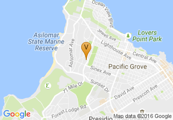map of Downtown Pacific Grove