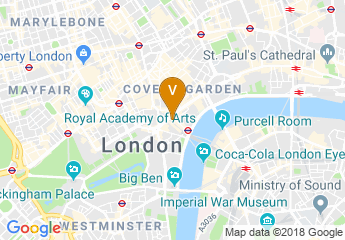 map of Amba Hotel Charing Cross