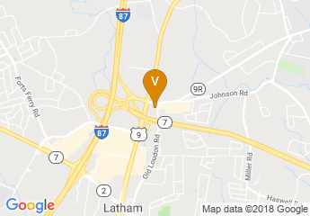 map of Holiday Inn Express & Suites Latham