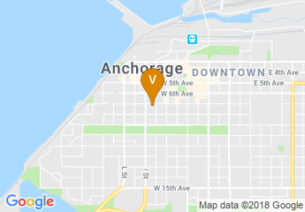map of Anchorage Marriott Downtown