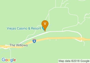 map of Viejas Casino & Resort